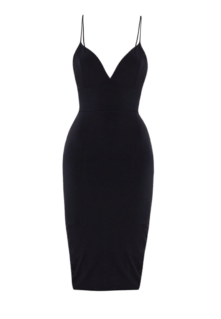 Strappy Dress in Black
