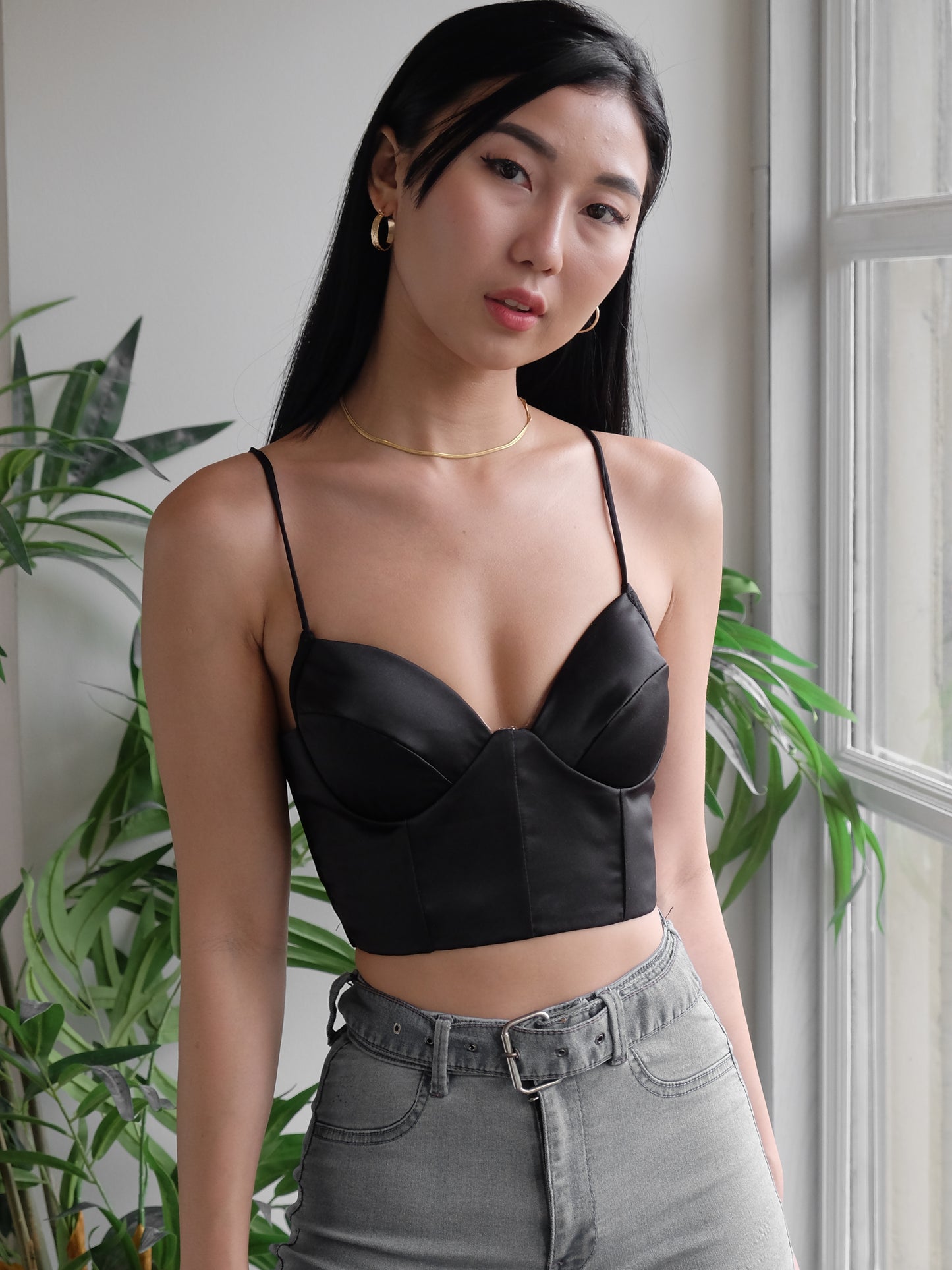 Please Me Bustier Crop Top