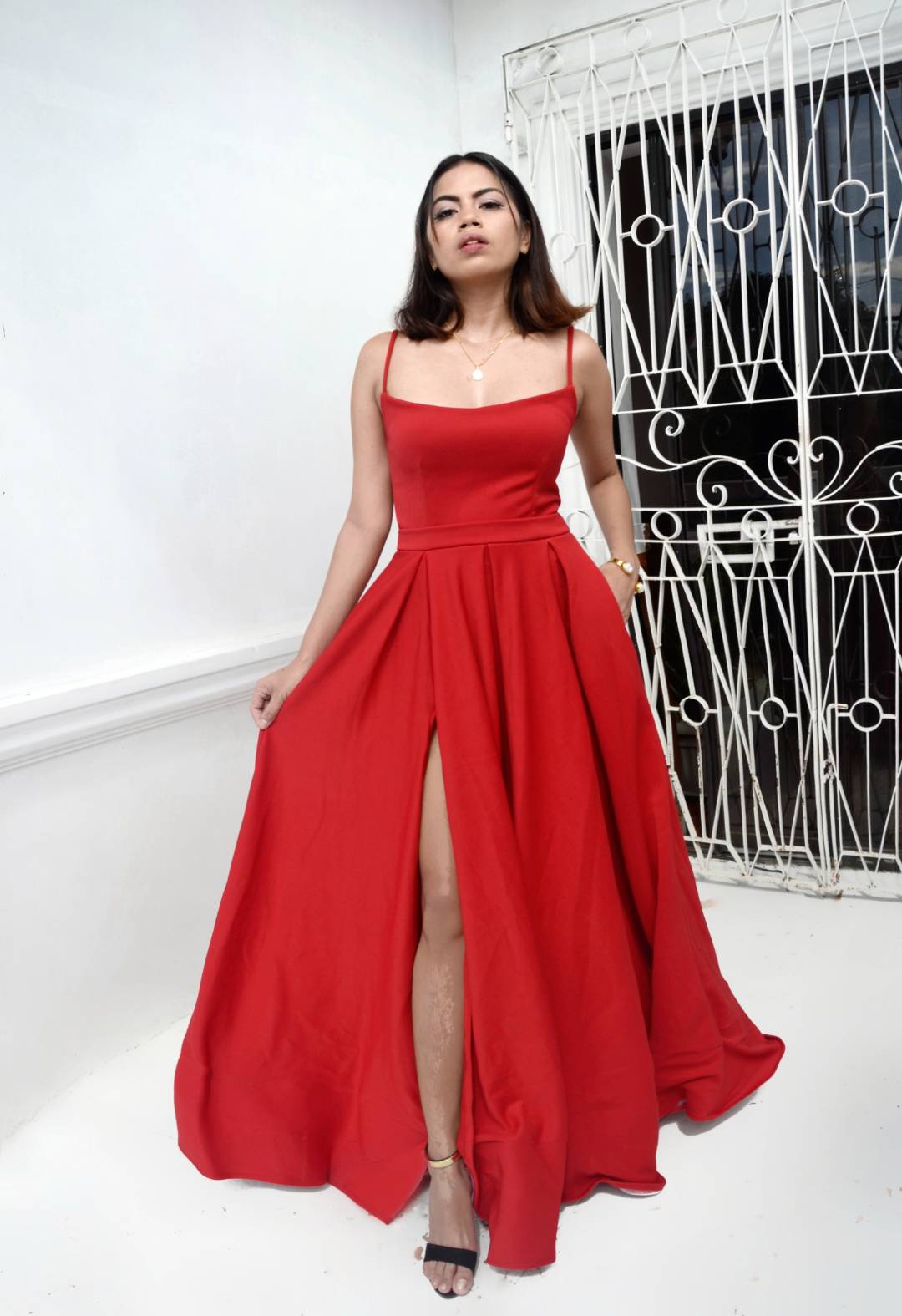 Strappy Maxi Dress
