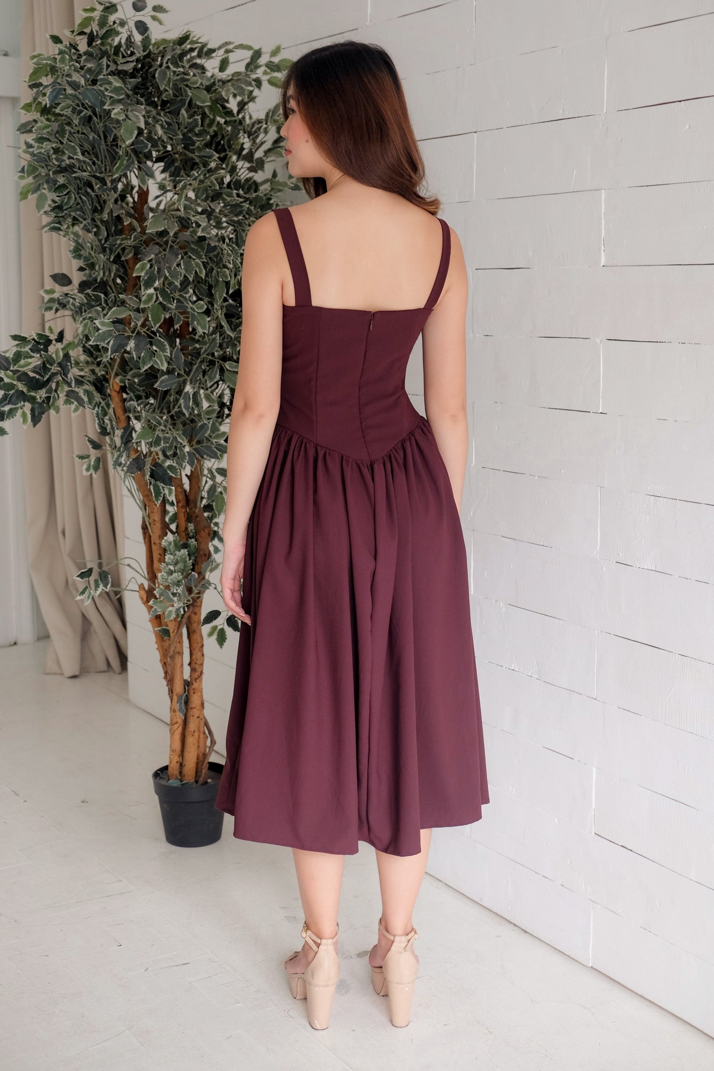 Pepper Corset Midi Dress 