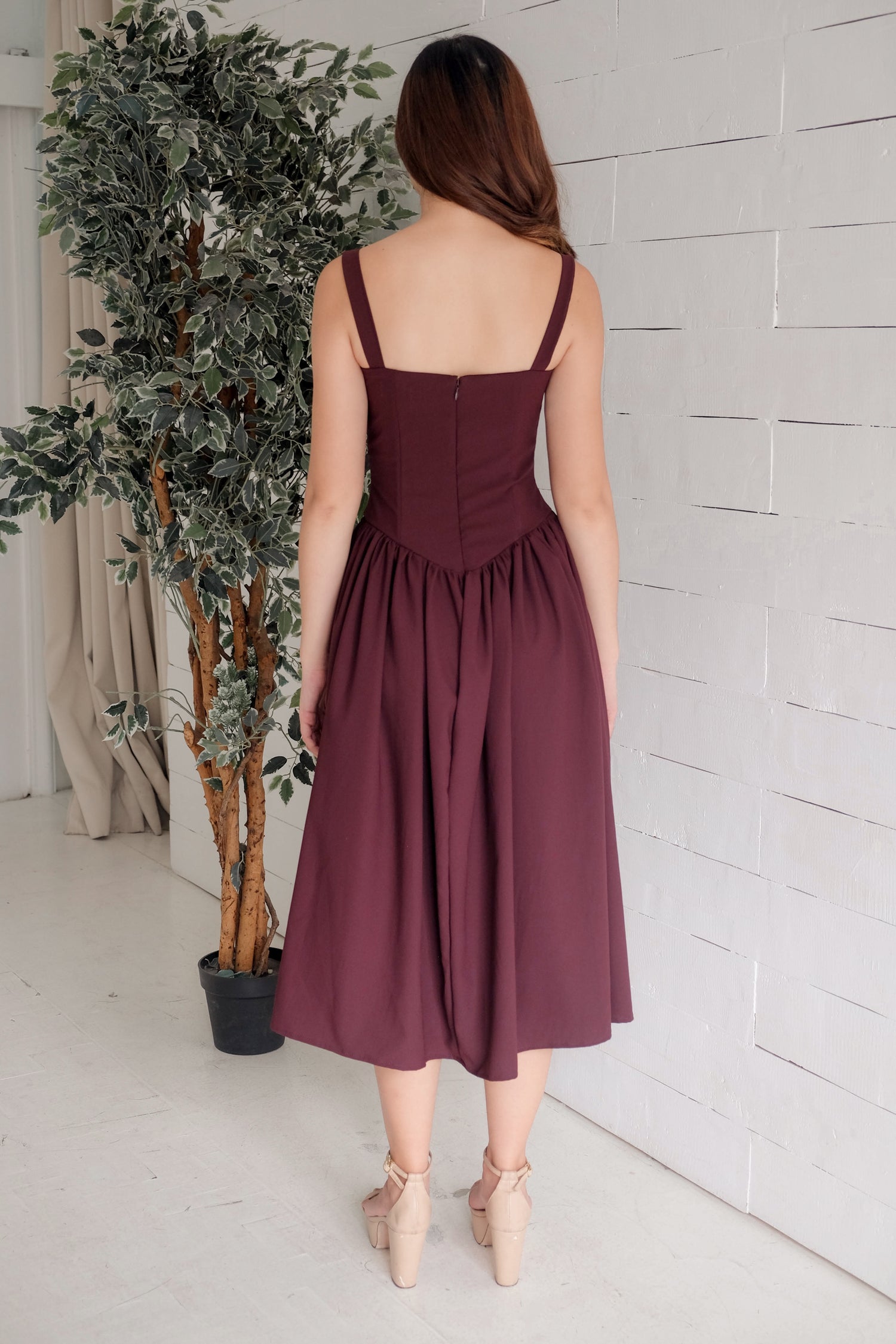 Pepper Corset Midi Dress 