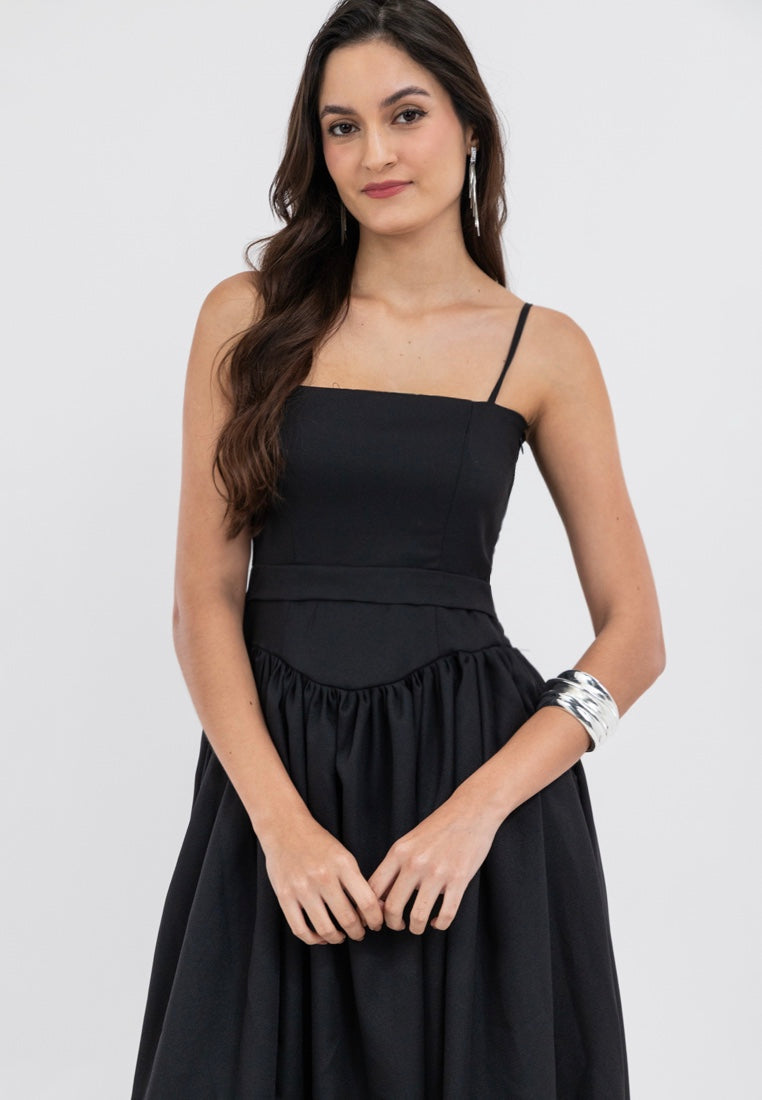 Rafaela Strappy Drop Waist Maxi Dress Heather Clothing Rafaela Strappy Drop Waist Maxi Dress Heather Clothing