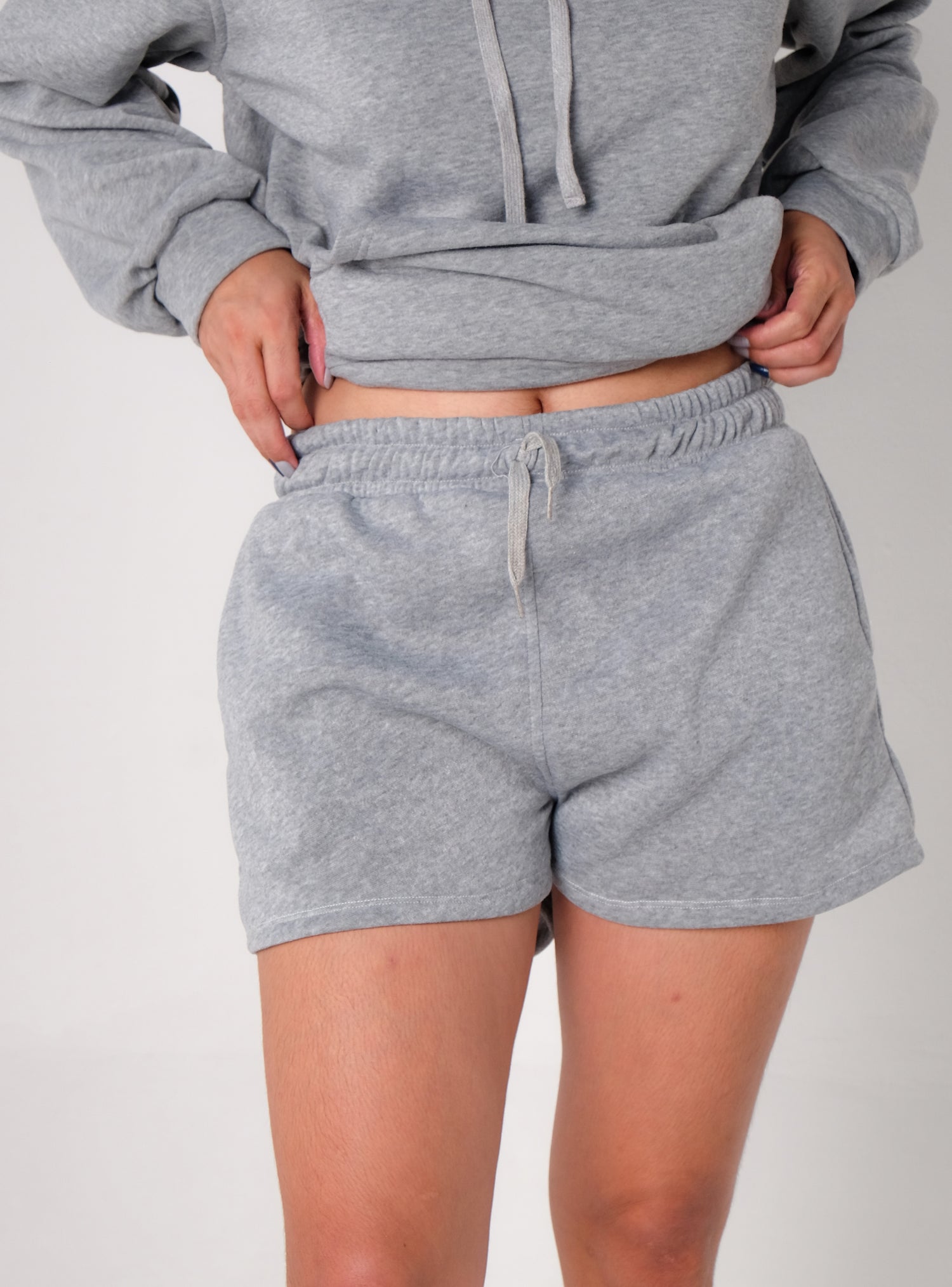 Jogger Shorts in Gray