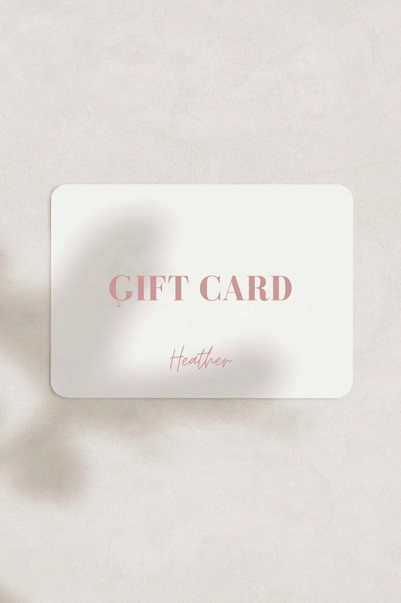 GIFT CARD